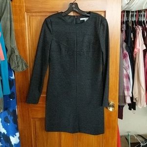 DVF wool long sleeve dress